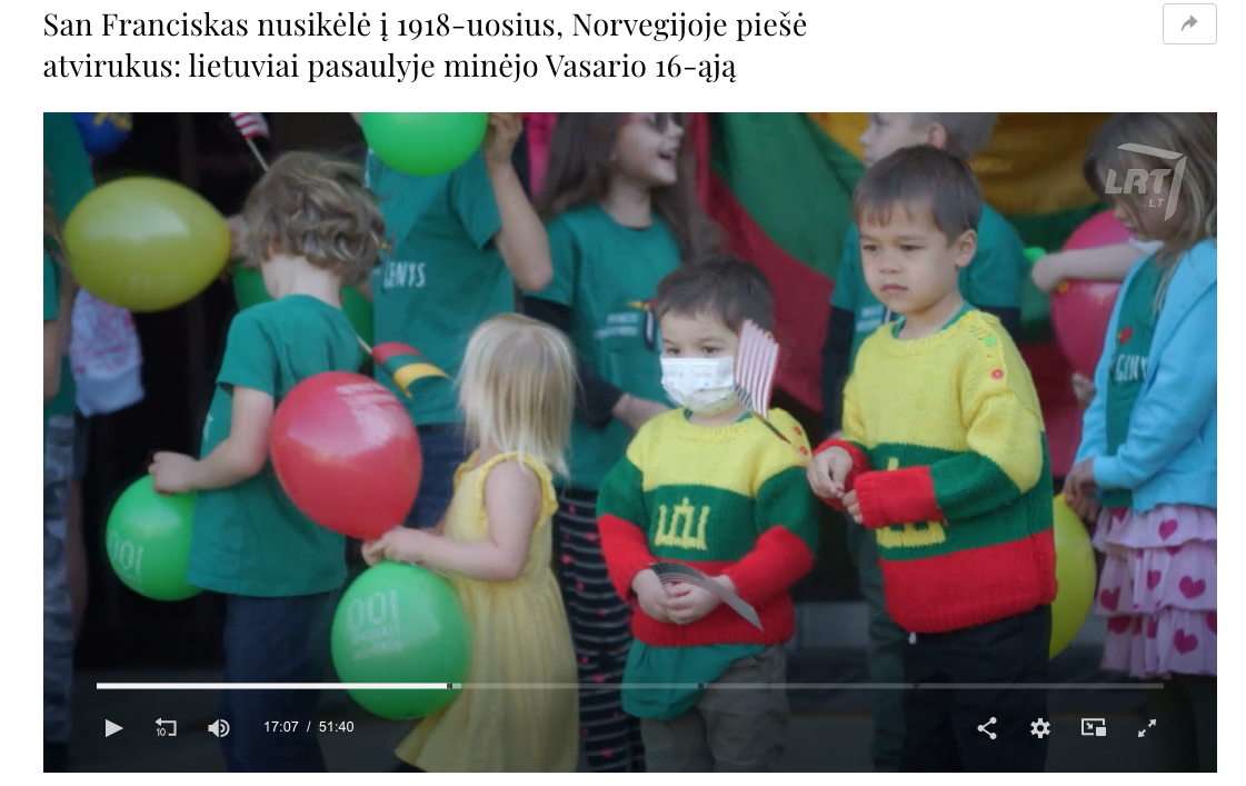 MES LRT LAIDOJE ŠIRDYJE LIETUVIS – mokyklos archyvo vaizdas