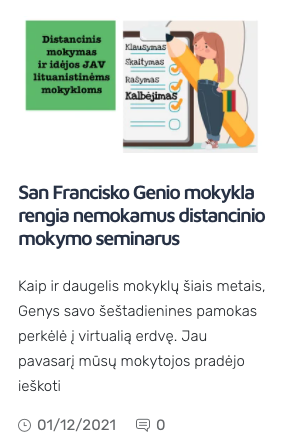 Staipsnis apie lituanistinių mokyklų vasario 16-os dainų projektą. Išsamus ir smagus straipsnis kartu tu SF Genio nuotrauka :) – mokyklos archyvo vaizdas