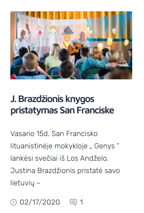 Staipsnis apie lituanistinių mokyklų vasario 16-os dainų projektą. Išsamus ir smagus straipsnis kartu tu SF Genio nuotrauka :) – mokyklos archyvo vaizdas