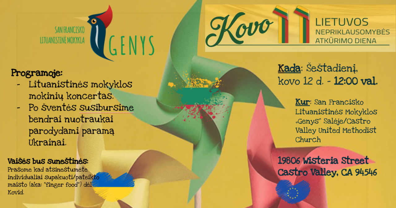 Kovo 11 Užduotėlės vaikams – mokyklos archyvo vaizdas