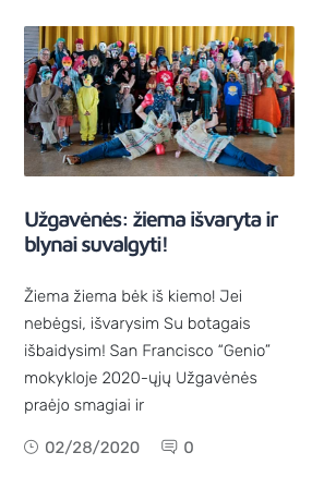 Staipsnis apie lituanistinių mokyklų vasario 16-os dainų projektą. Išsamus ir smagus straipsnis kartu tu SF Genio nuotrauka :) – mokyklos archyvo vaizdas