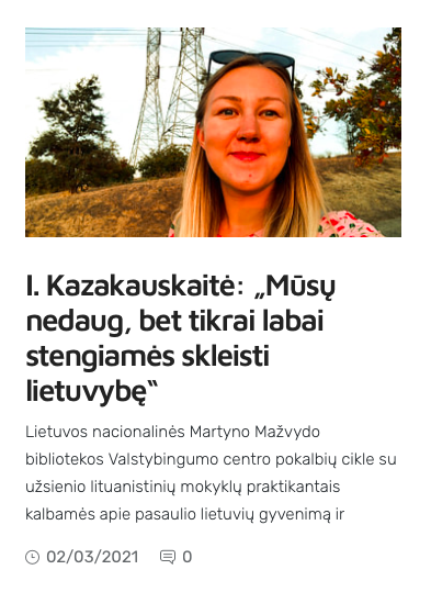 Staipsnis apie lituanistinių mokyklų vasario 16-os dainų projektą. Išsamus ir smagus straipsnis kartu tu SF Genio nuotrauka :) – mokyklos archyvo vaizdas