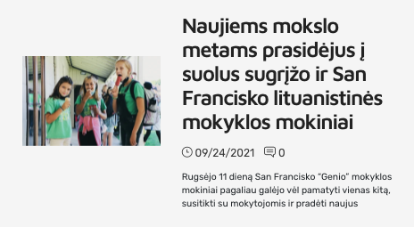 mokykla spaudoje – mokyklos archyvo vaizdas